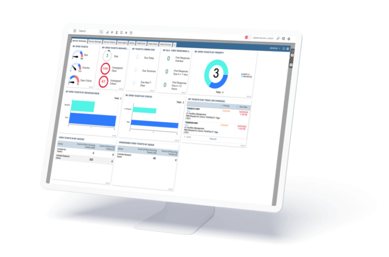 Autotask PSA (Professional Services Automation) Software Screenshot