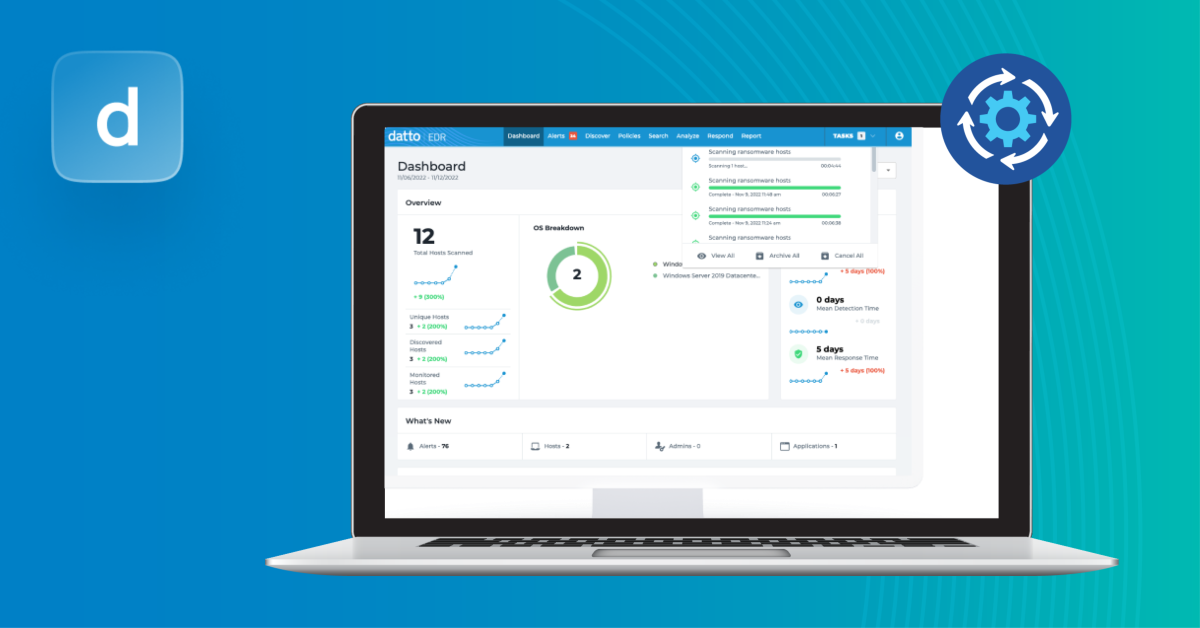 Automated Threat Response for Datto EDR Innovation